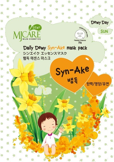 Mijin Cosmetics Mj Care Daily Dewy SynAke Mask Pack