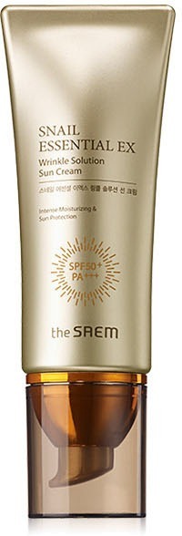 The Saem Snail Essential EX Wrinkle Solution Sun Cream SPF  