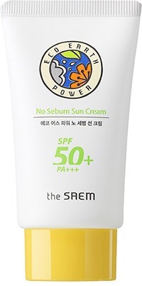 The Saem Eco Earth Power No Sebum Sun Cream SPF  PA