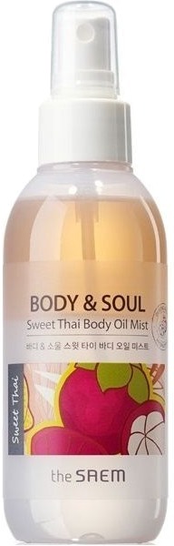 The Saem Body amp Soul Sweet Thai Body Oil Mist