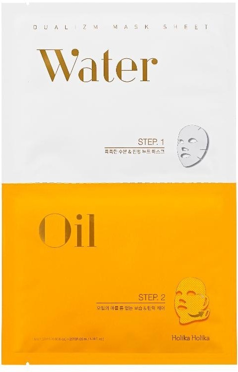 Holika Holika Dualism Mask Sheet Water amp Oil