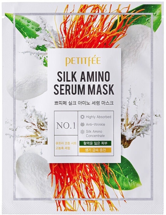 Petitfee Silk Amino Serum Mask