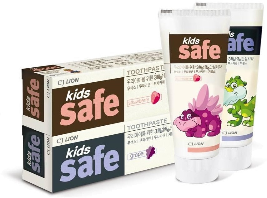 Cj Lion Kids Safe Toothpaste