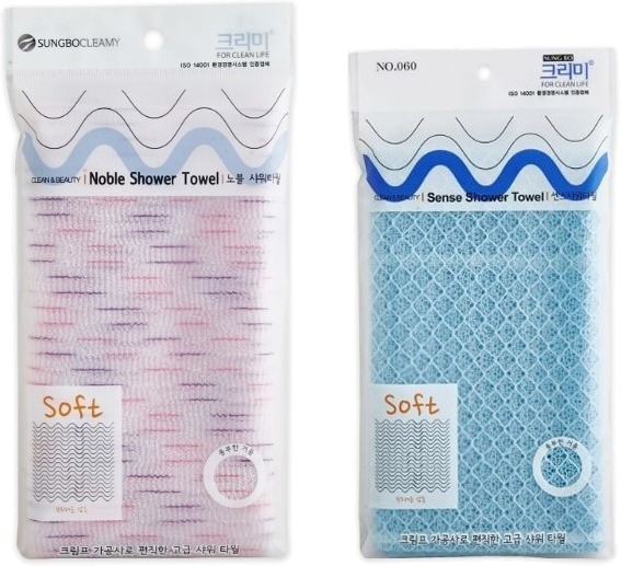 Sungbo Cleamy Clean And Beauty Shower Towel