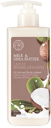 The Face Shop Milk And Shea Butter Oil Infused Body Lotion