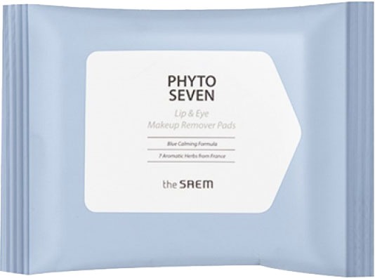 The Saem Phyto Seven Lip and Eye Makeup Remover Pad