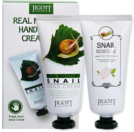 Jigott Real Moisture Hand and Foot Cream Set