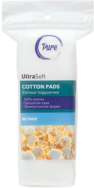 Pure Ultra Soft Cotton Pads