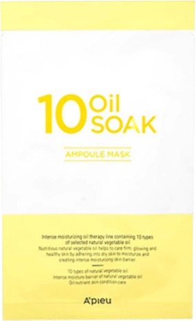 APieu  Oil Soak Ampoule Mask