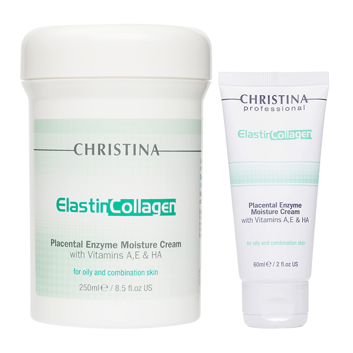 Christina Elastinollagen Placental Enzyme Moisture Cream Wit