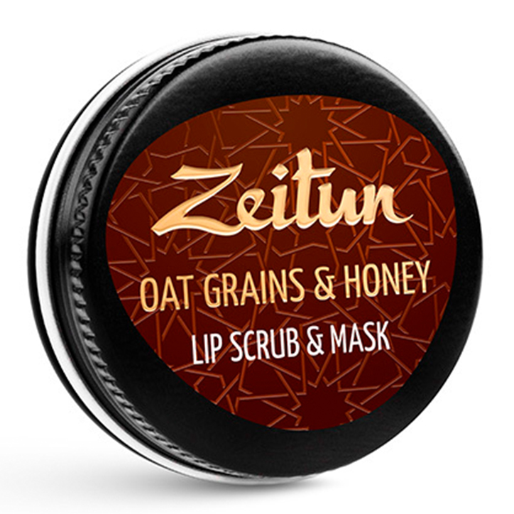 Zeitun Oat Grains and Honey Lip Scrub and Mask