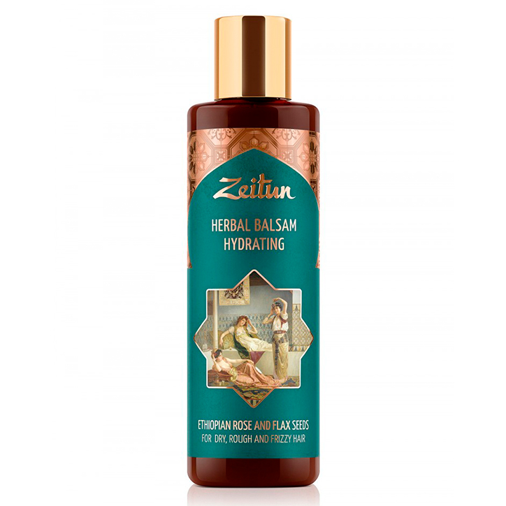 Zeitun Herbal Balsam Hydrating Ethiopian Rose and Flax Seeds