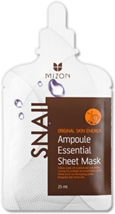 Mizon Snail Ampoule Essential Sheet Mask