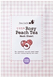 Holika Holika Tea Cafe Mask Sheet Rose Peach tea