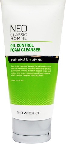 The Face Shop Neo Classic Homme Oil Control Foam Cleanse