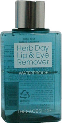 The Face Shop Herb Day Lip and Eye Make Up Remover Waterproo