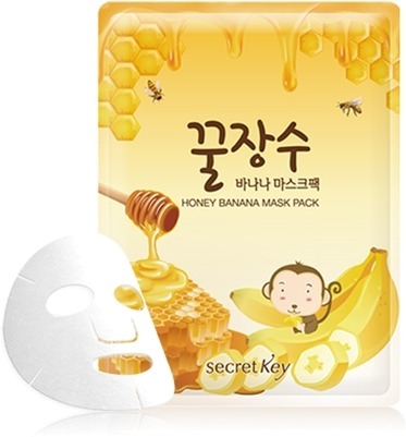 Secret Key Honey Banana Mask Pack