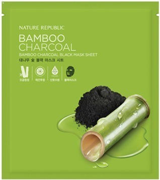 Nature Republic Bamboo Charcoal Black Mask Sheet