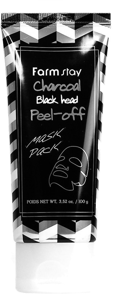 FarmStay Charcoal Black Head Peeloff Mask Pack