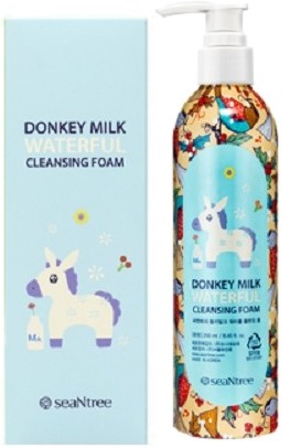 SeaNtree Donkey Milk Waterful Cleansing Foam