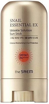 The Saem Snail Essential EX Wrinkle Solution Sun Stick SPF P