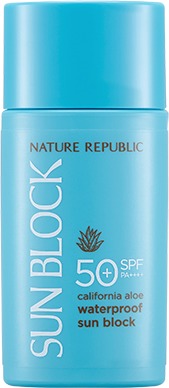 Nature Republic California Aloe Waterproof Sun Block SPF   P