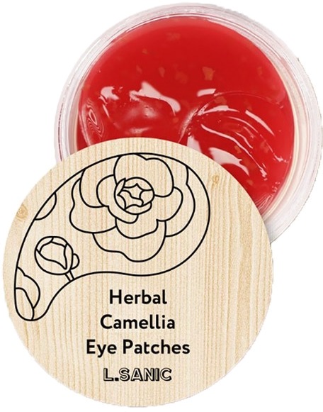 LSanic Herbal Camellia Hydrogel Eye Patches