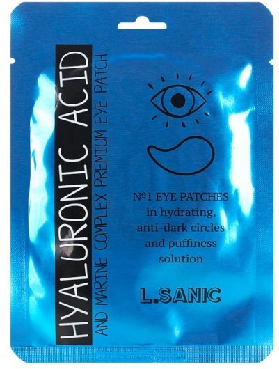 LSanic Hyaluronic Acid And Marine Complex Premium Eye Patch