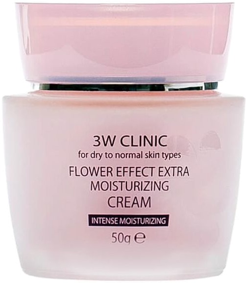 W Clinic Flower Effect Extra Moisturizing Cream