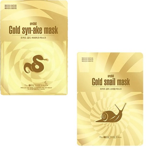 The Orchid Skin Golden Mask