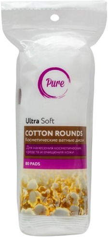 Pure Ultra Soft Cotton Rounds