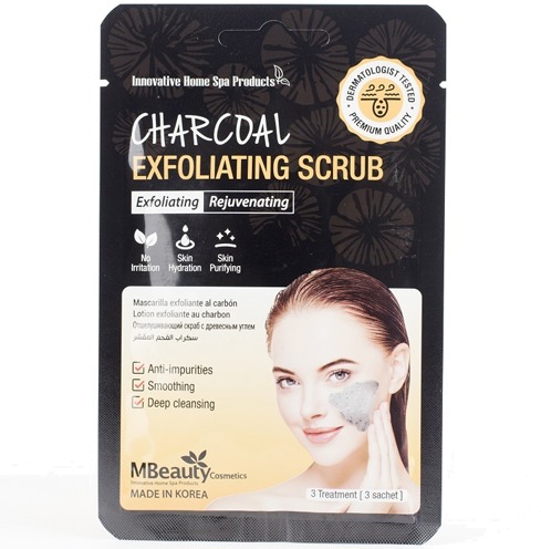 MBeauty Charcoal Exfoliating Scrub