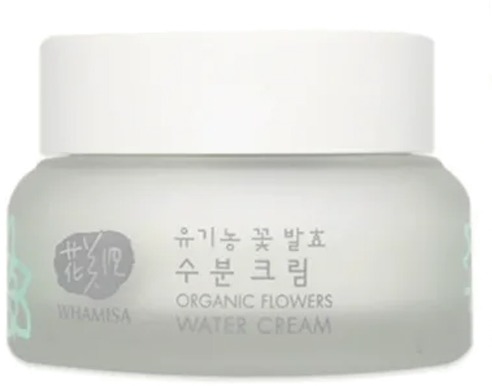 Whamisa Organic Flowers Water Cream Natto Gum Natural Fermen