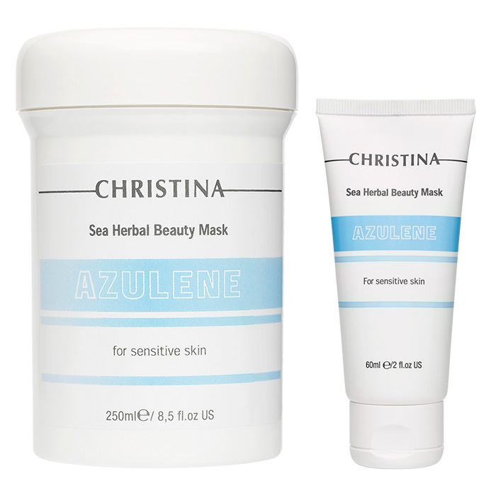 Christina Sea Herbal Beauty Mask Azulene For Sensitive Skin