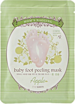 The Saem Moms Nagging Baby Foot Peeling Mask Apple