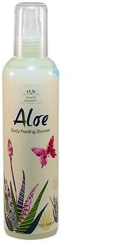 The Saem World Souvenir Aloe Body Peeling Shower