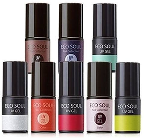 UV    The Saem Eco Soul Nail Collection UV Gel