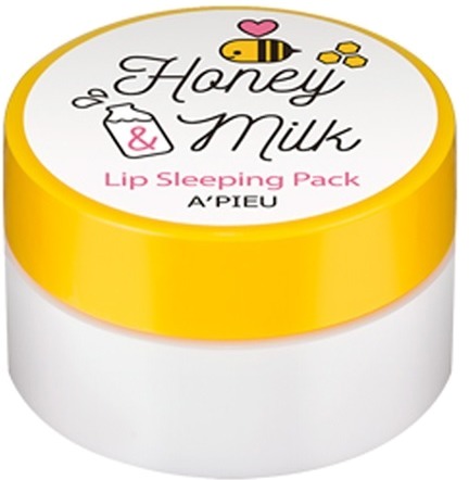 Apieu Honey And Milk Lip Sleeping Pack