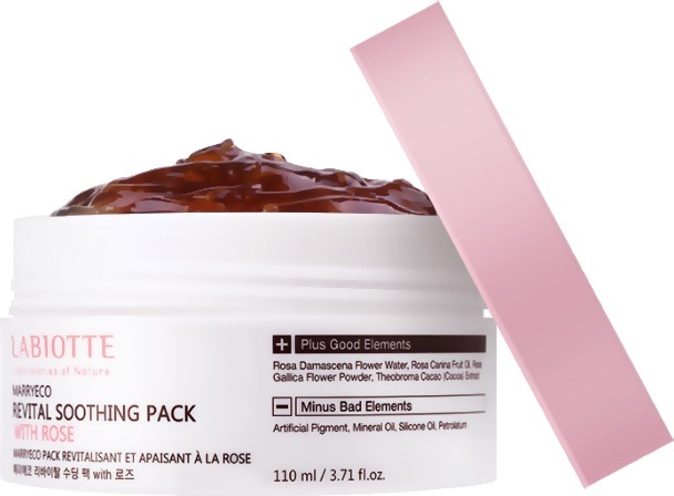 Labiotte Marryeco Revital Soothing Pack with Rose