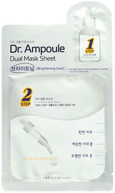 Etude House Dr Ampoule Dual Mask Sheet