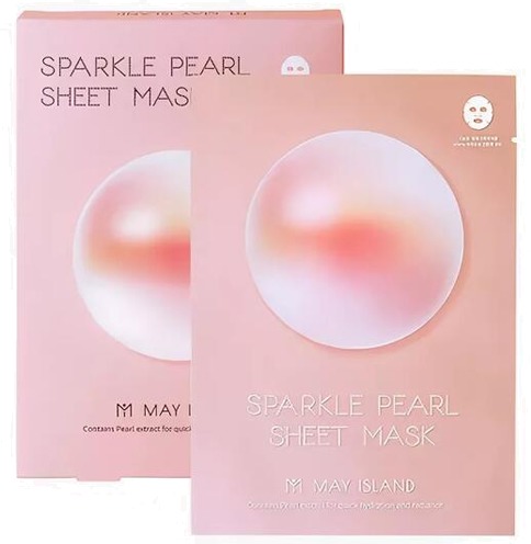 May Island Sparkle Pearl Sheet Mask