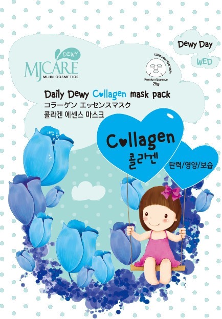Mijin Cosmetics Mj Care Daily Dewy ollagen Mask Pack
