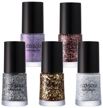The Saem Eco Soul Nail Collection Glitter