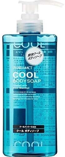 Kumano Cosmetics Pharmaact Cool Body Soap Infused With Cool 