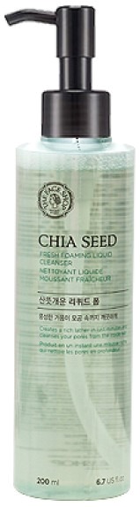 The Face Shop Chia Seed Fresh Foaming Liquid Cleanser