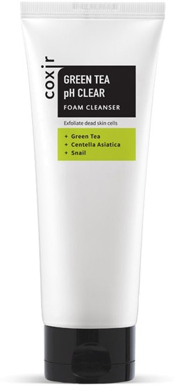 Coxir Green Tea pH Clear Foam Cleanser