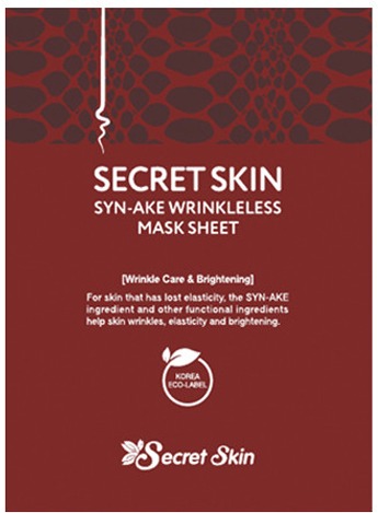SynAke Secret Skin SynAke Wrinkleless Mask Sheet