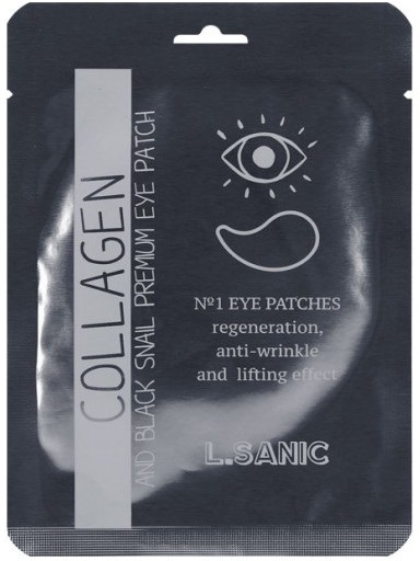 LSanic Collagen and Black Snail Premium Eye Patch