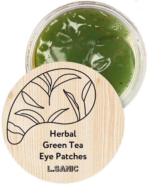 LSanic Herbal Green Tea Hydrogel Eye Patches