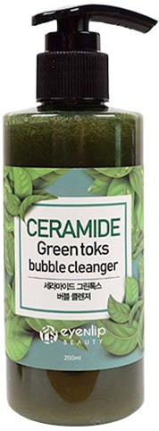 Eyenlip Ceramide Green Toks Bubble Cleanser